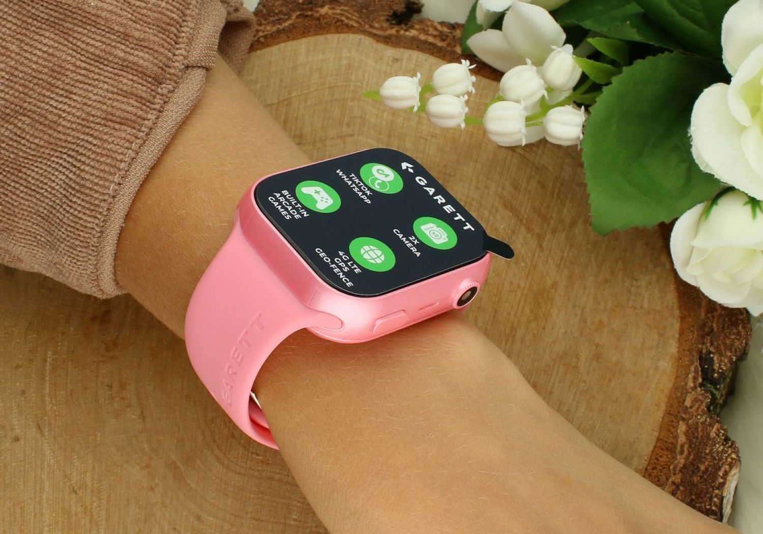 Smartwatch Garett Kids Twin 2 4G różowy – zegarek dla dzieci z GPS i kamerą.jpg